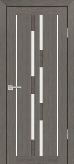 Межкомнатная царговая дверь Profilo Porte PS33 Грей мелинга остекленная — фото 1